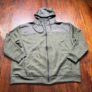 Glock Traditional Hoodie Mens 2XL Green Full Zip Sweatshirt Perfection Tactical